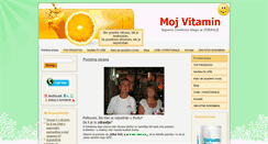 Desktop Screenshot of mojvitamin.com
